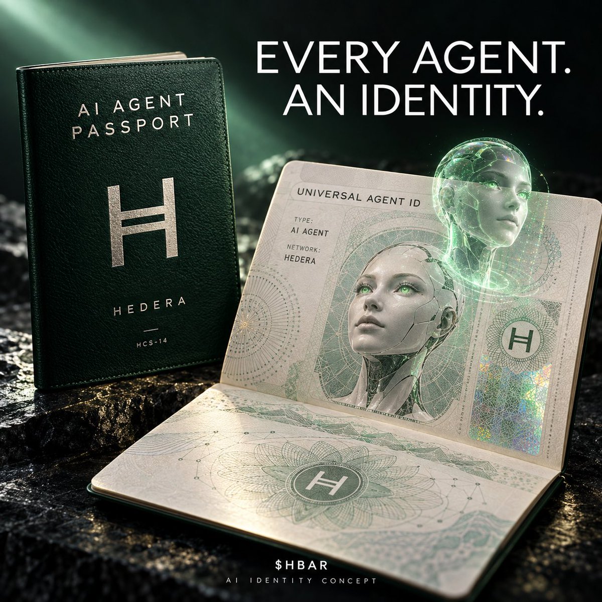 TheSigmaBird's tweet photo. $HBAR 🚨 

Your next coworker could be an AI agent.

Your next customer, too.

How do you know who or what you’re dealing with?

That’s why agent identity matters.

HCS-14. Universal Agent ID.

Would you let an anonymous AI spend your money? https://t.co/N7dh9xsIhX