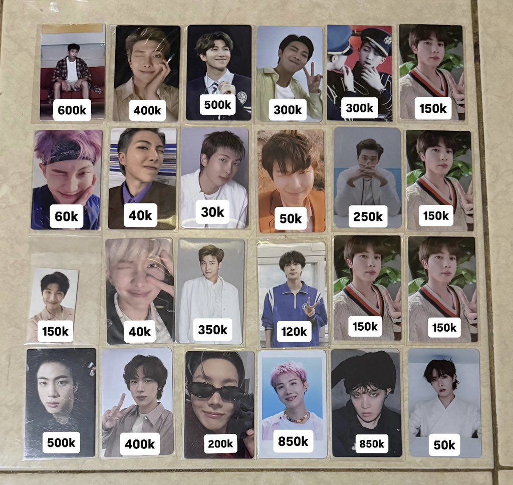 starjjmn's tweet photo. help rt
wts want to sell
 
rd ina
✅ shopee
❌ admin &amp; pack
🏠 medan
not for sensitive buyer

pc bts bangtan kim namjoon seokjin min yoongi jung hoseok park jimin taehyung jeon jungkook rm jin suga hobi v jk ww worldwide dvd bluray br wtb lfb gom https://t.co/MBW4jKrSwe