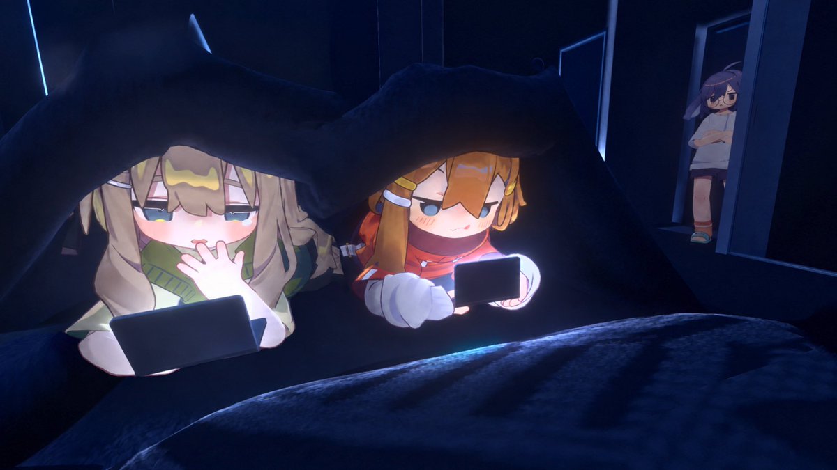 Rimy_VRC's tweet photo. こんな時間までゲームして…… https://t.co/uZt2iDOhLt