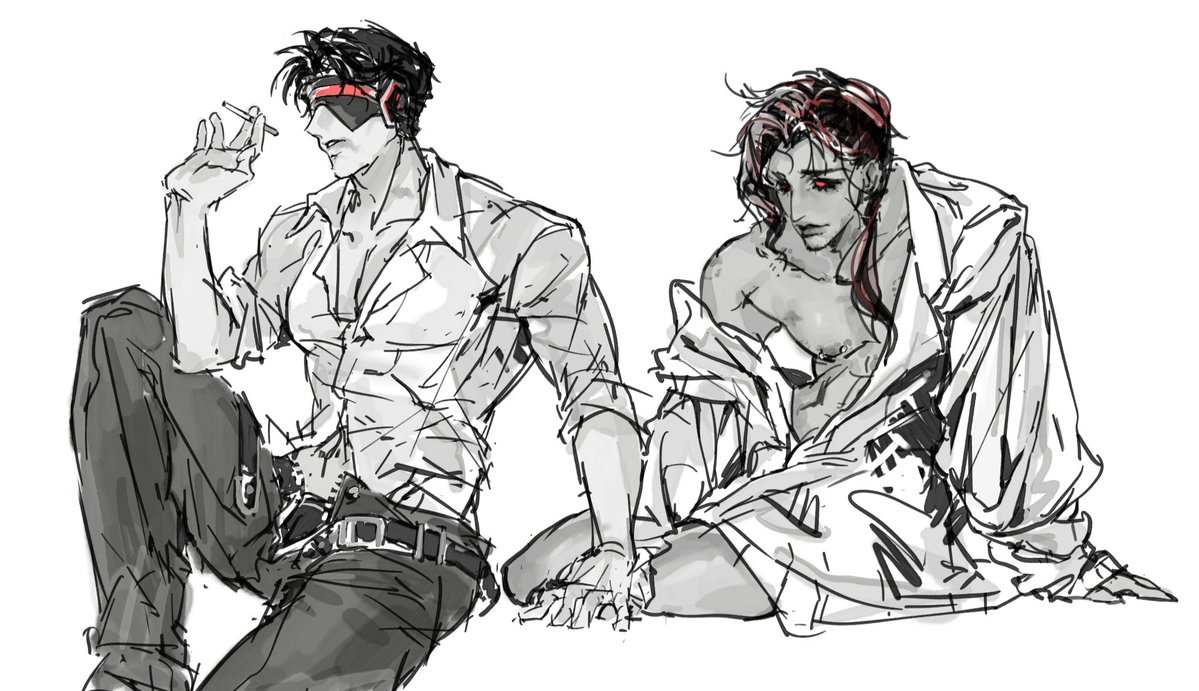 Yge0metRy's tweet photo. #cyclops x #gambit  #MarvelRivalsㅤ #xmen https://t.co/mmteArXyn0