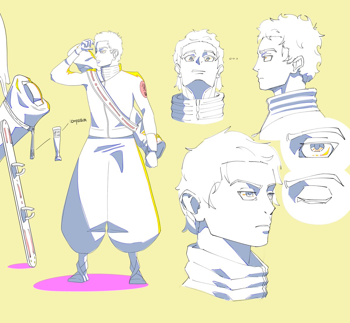 anatomicaldraws's tweet photo. caradesign test sheet #rkgkㅤ https://t.co/JkwD7FXmyk