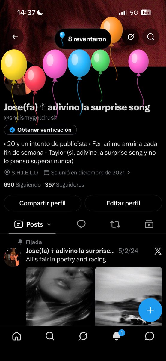 sheismygoldrush's tweet photo. Ustedes sabían que se pueden reventar los globitos? https://t.co/qg0UAYDYck