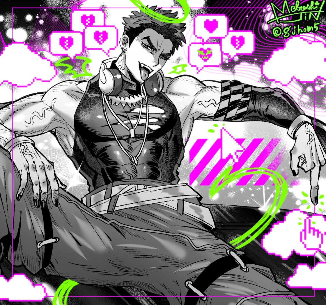 SWjin3hs's tweet photo. This is how I draw Kayn, and believe it or not, he’s only 173 cm tall. Put him next to Sett and he’d probably look like a gacchibi* lol
*Gacchibi: a Japanese gay fanart term for a short, solidly built / stocky guy. https://t.co/FwaoE6lAKd