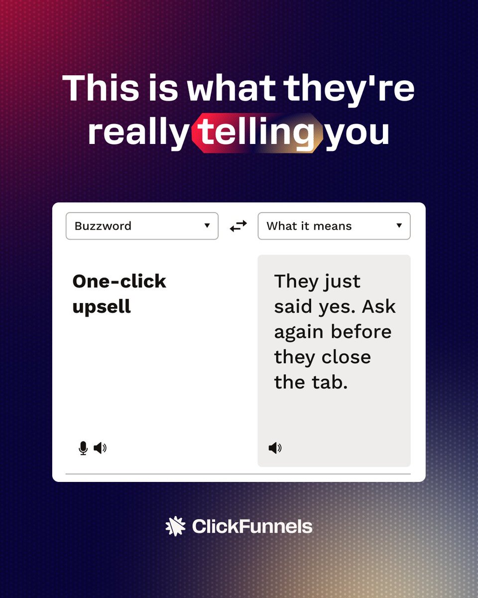 clickfunnels's tweet photo. Somewhere along the way, you go from Googling every other marketing term to casually saying things like “my funnel isn’t converting” over breakfast.

That’s when you know you’ve officially become a Funnel Hacker 😂

Consider this carousel your unofficial invitation.

What should make it into Part 2?