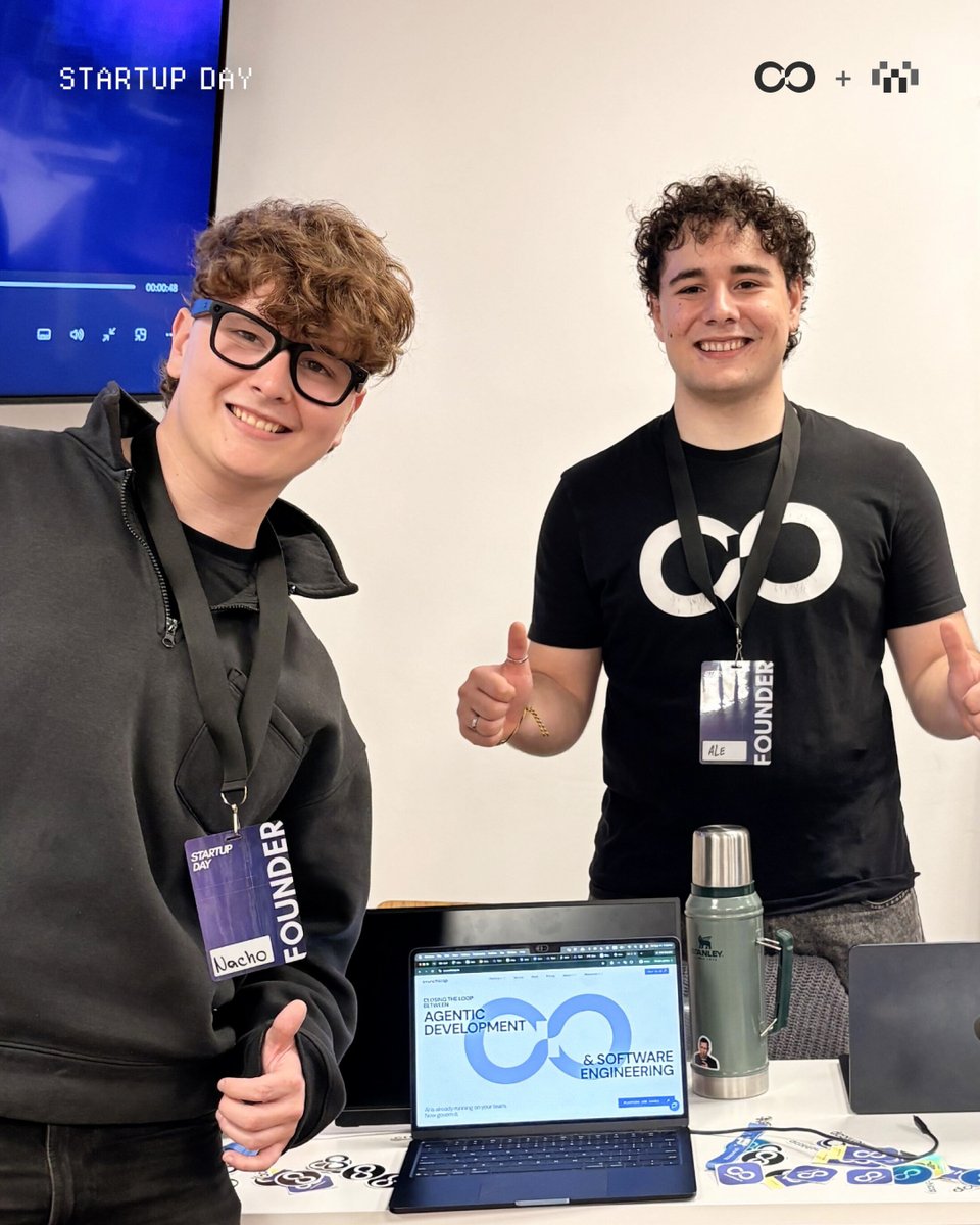 crunchloopio's tweet photo. Startup Day at Xplora UCEMA ✅

Ignacio and Alejandro represented @crunchloopio on September 11, talking with founders and builders about what they're working on and where software fits in.

Thanks to the Startup Day team, See you at the next one.

#StartupDay #Argentina https://t.co/ZkG1r1dRUO