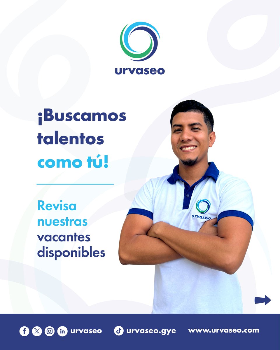 urvaseo's tweet photo. ¡Te estamos buscando! 🔎
Para más información, revisa en https://t.co/Pljd40uFqr https://t.co/BhmE1Otwc9