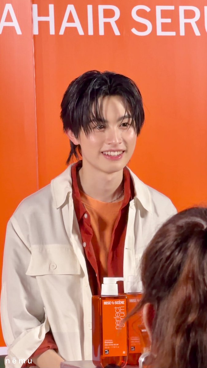 n_neemuu's tweet photo. Too cute to handle 🥺🧡🍊

#MISEenSCENEXAA
#AAashirakorn https://t.co/NEJYEorosy