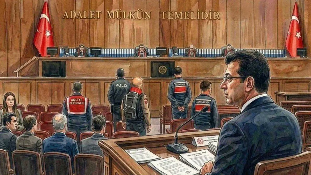 BirGun_Gazetesi's tweet photo. İBB Davası'nda 90. duruşma tamamlandı, izleyiciler itirafçı Murat Abbas'a tepki gösterdi:

Murat Abbas'ın sorgusu devam ederken mahkeme başkanı duruşmayı bitirdi. İtirafçı Abbas, "Ben savcılıkta ifade verdim, burada da soruları yanıtladım. Avukatların sorularına cevap vermeyeceğim" dedi. Bunun üzerine mahkeme başkanı "Olur mu öyle şey, yarın geleceksin" dedi. İtirafçı Abbas, gazetecilerin "Yarın gelecek misiniz?" sorusuna, "Bilmiyorum, avukatlarım takip edecek" diyerek yanıtladı. Abbas salondan ayrılırken, izleyiciler "Allah katında hesap vereceksin, seni Allah'a havale ediyoruz" diyerek tepki gösterdi.

Haberin tamamı:
https://t.co/U19z8RRdiG