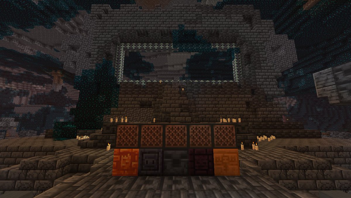 Makith_7's tweet photo. Mi predict de como se va a activar el portal a The Sift

Probablemente metan bloques nuevos que se consigan en distintos biomas incluído el Nether
#minecraftㅤ https://t.co/DWVvPleuiR
