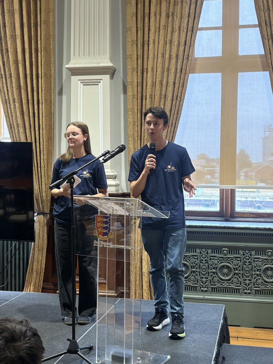 Venture_SU's tweet photo. Great to be at the inaugural Great Yarmouth Youth Council Conference today-arranged by ENSFC. 
Good to be invited to start talking about local issues, especially with so many Senior members being Venture alumni. @OrmistonVenture @OrmistonEast @EastNorfolk https://t.co/K5y134vJwk
