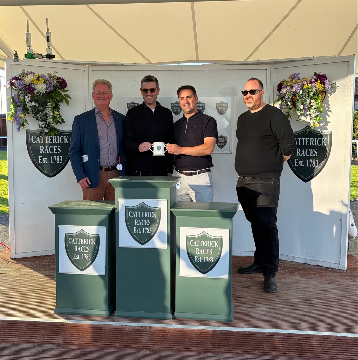 CatterickRaces's tweet photo. PRINCE OF CALYPSO wins the Amstel Gallop Handicap Stakes under Danny Tudhope for @ebethellracing and owners the Yorbus Syndicate - congratulations to all connections! https://t.co/TMohOspkFB