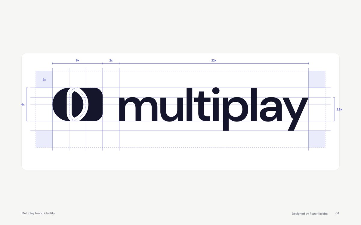 RogerUiUx's tweet photo. Multiplay brand identity.
One mark, one indigo, and a wordmark nobody's allowed to retype https://t.co/DoRVrx71Pl