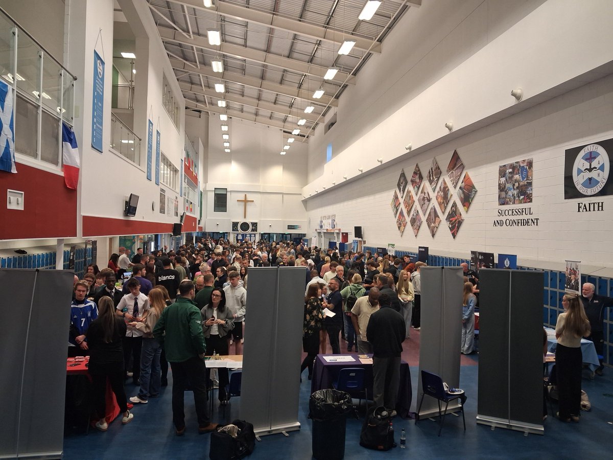 sasbhighschool's tweet photo. Careers Fayre 2026 in full swing https://t.co/7ids661unL