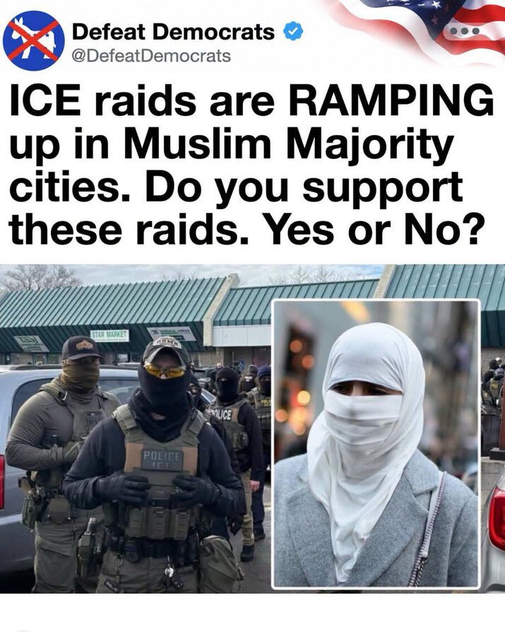 mickitiki's tweet photo. Dearborn, Hamtramck Michigan, Minneapolis-Saint Paul, Minneapolis, Paterson, New Jersey, Chicago, Illinois are the key states of ICE operations. I say clean it out and deport them all. 💥🔥 I definitely voted for this 🔥 https://t.co/XwJa3aPQcL