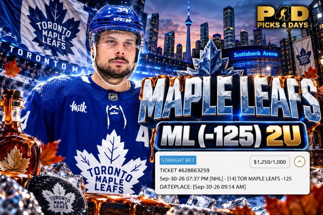 GreenGobss's tweet photo. 🏒🔒 NHL PLAY OF THE DAY 🔒🏒

Tonight We Get Paid in Canadian Dollars 😂

2-0 (100%) NHL 2026 🔥🔥🔥

https://t.co/m11KQpGOCV

#Fanduel #Gambling𝕏 #Winning #wnba #SportsClicks https://t.co/jP0WGGElGb