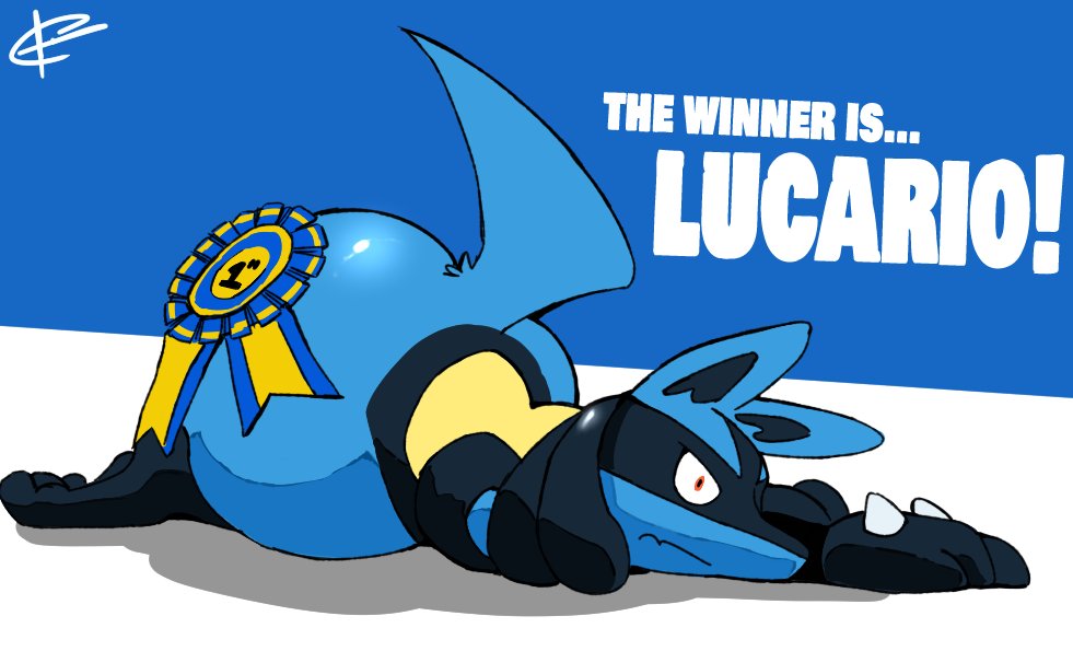 NmCrimen's tweet photo. I made a poll on my Telegram channel, and Lucario won by just a few points. It was really close. https://t.co/MqtJPWrTrp
