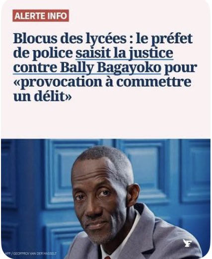 PatatoValdez33's tweet photo. 🚨@BallyBagayoko va-t-il enfin payer❓

Mis en cause pour détournement de fonds par le PNF, le Préfet dépose plainte contre Bally suite aux nombreuses vidéos où on le voit exciter la jeunesse et participer à des incendies volontaires.
Espérons son jugement après 2027
On sera là ! https://t.co/UjS93fMrxP