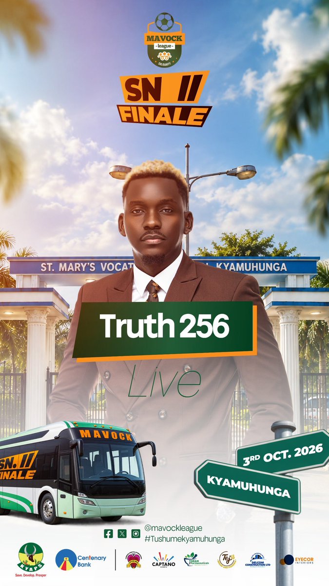 ebisiika1520's tweet photo. Ammani ninga vibe nyingi ninggyibuzΖα buzima mwagyikunga kunganya mukagimpa ninyeshunga... 🔥 
The Grand Finale is here! Catch Truth 256 live at St. Mary's Vocational Kyamuhunga on October 3rd. Don't miss🔥
@therealTruth256 nsenge man
#Ekisiikatokukirabamu 
#tuzekyamuhunga https://t.co/LHJbtxQNFK