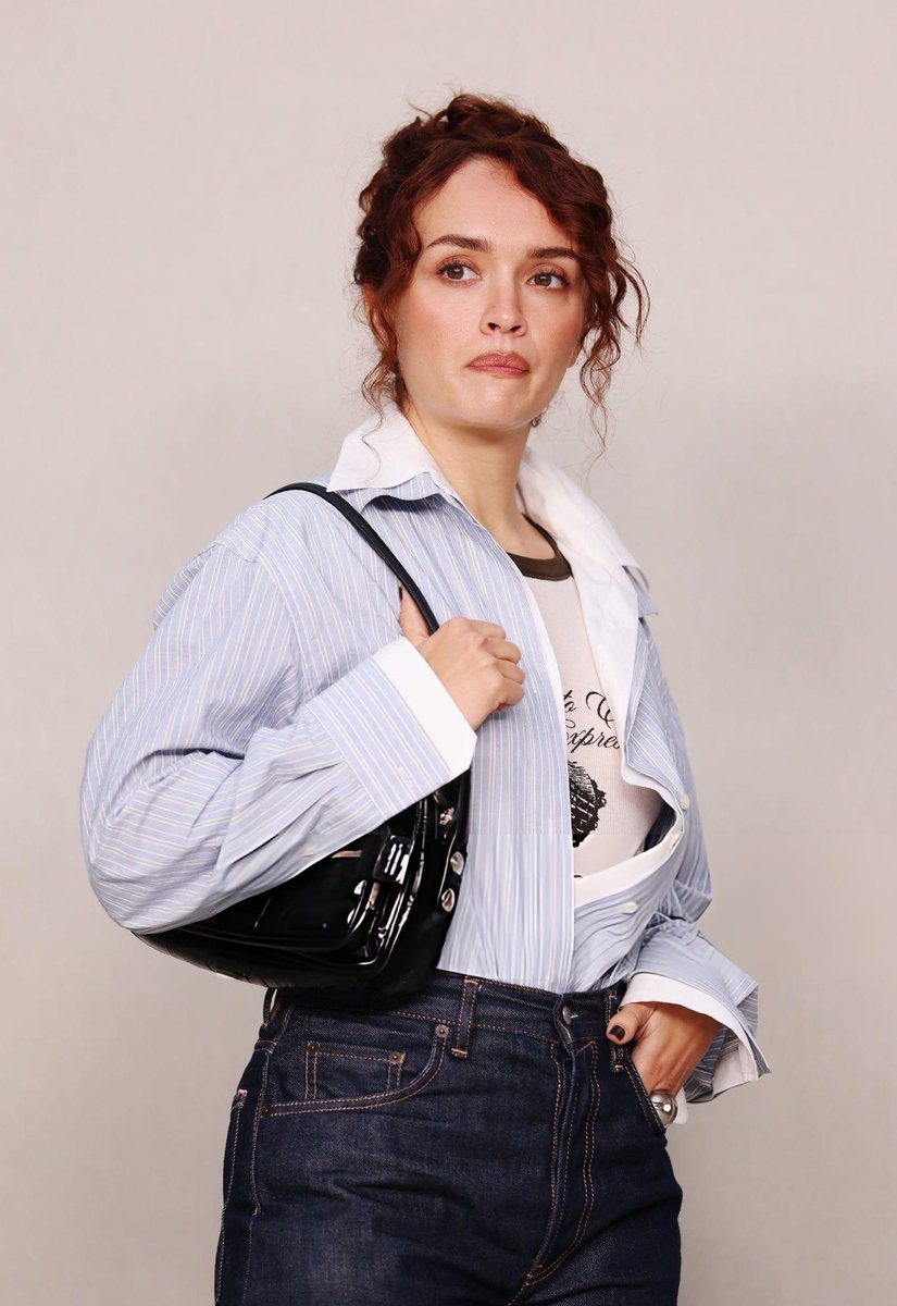 thinkercooke's tweet photo. olivia cooke at the acne fashion show in paris https://t.co/szZzdmF4rO