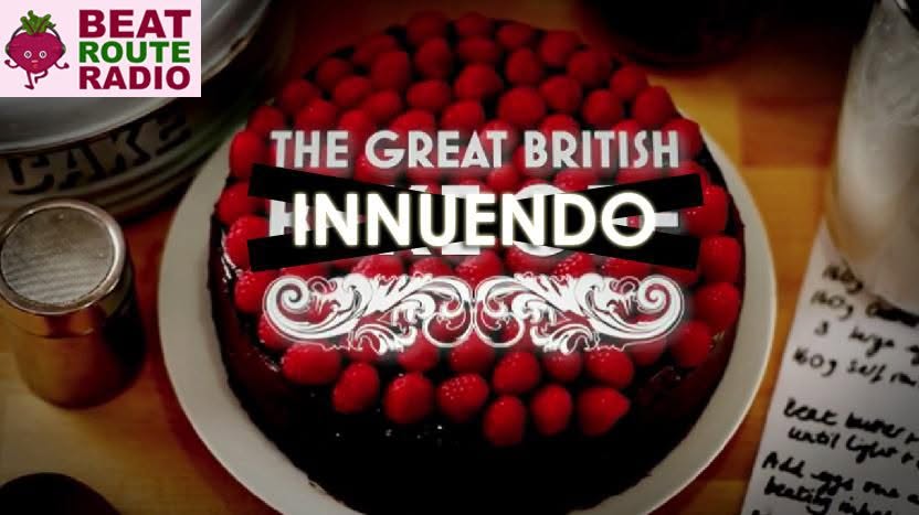 BeatRouteRadio's tweet photo. 20 MINUTE WARNING: Fill your crack with the gooey goodness of the #GreatBritishInnuendo, coming shortly!

#TheReddersShow @DJRedders https://t.co/Pwvh8qHVY2