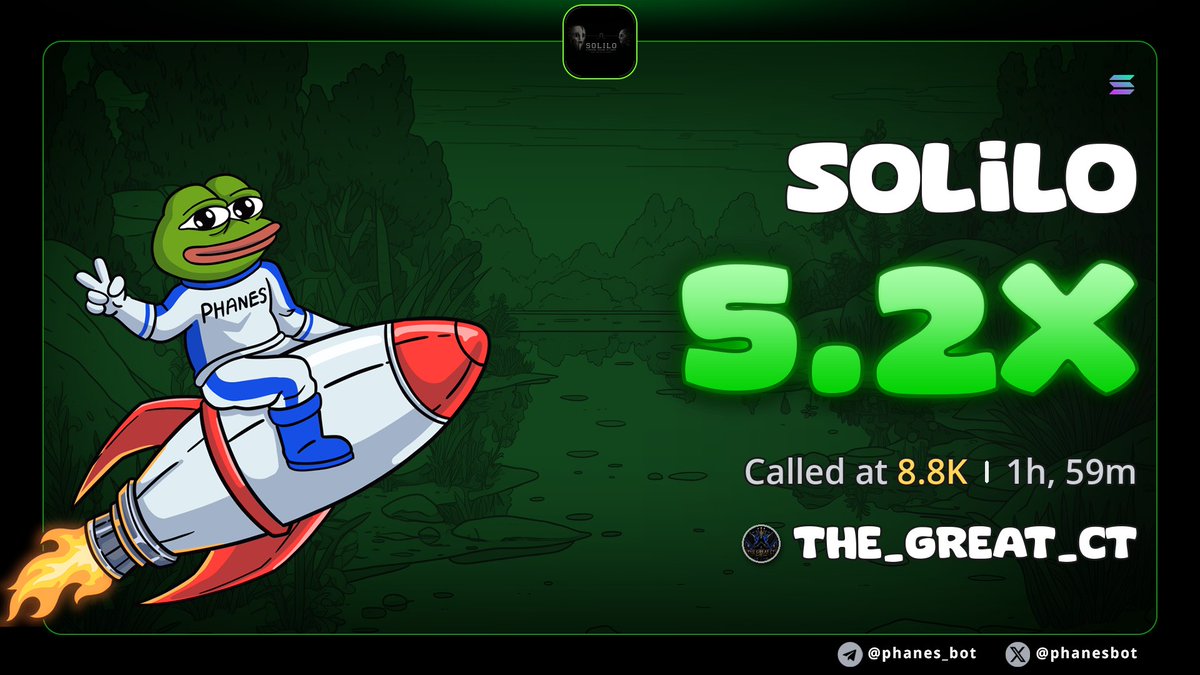 CERLEEM_CRYPTO's tweet photo. STILL PUMPING ++420%%

8.8k MC>>46.1k MC🔥🔥
 
BANGER HIT AGAIN. 💥💰
If you doubted the signal, the PnL just answered you. 😂📈
Next setup loading… stay locked. 🐐🔥

#solana 
#memecoin
#SOLILO https://t.co/zD5pjN4Zxa