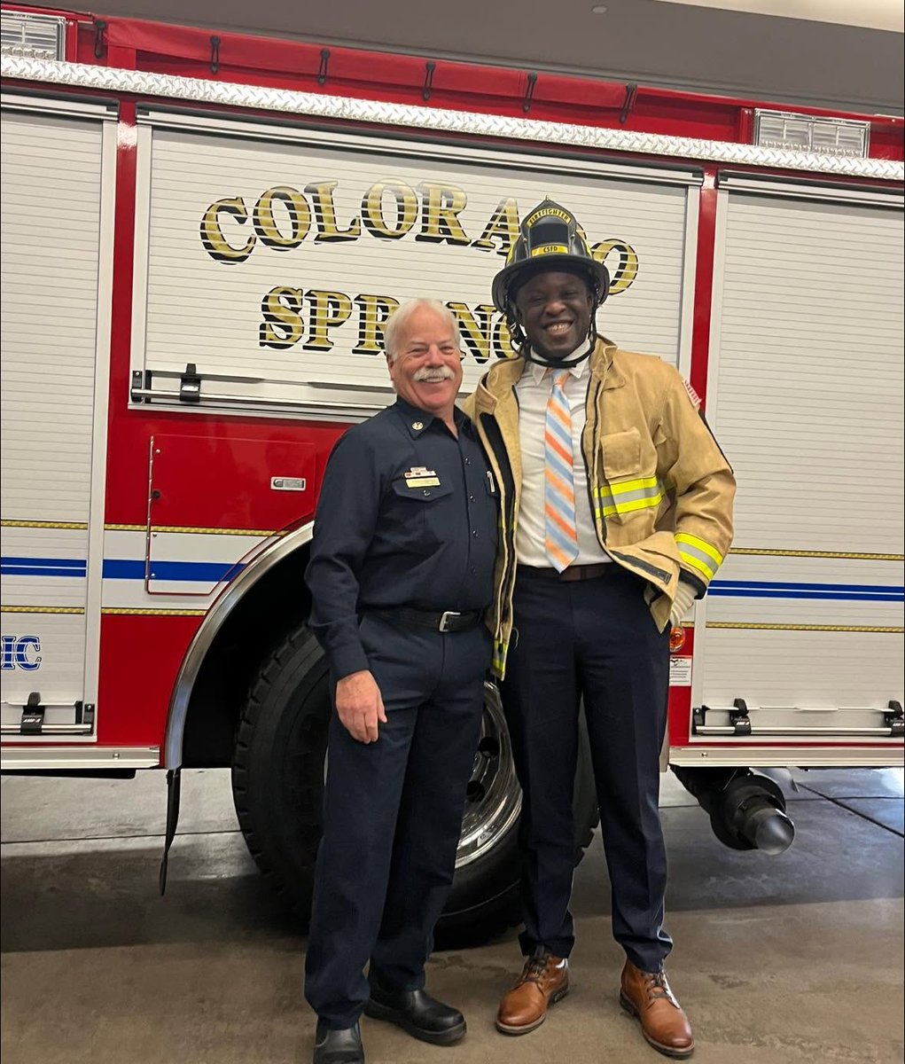 MayorofCOS's tweet photo. After 40 years of extraordinary service to the @CSFDPIO, Fire Chief Randy Royal has announced he will retire on March 9, 2027. He has led with courage, humility, and a deep commitment to mission first, people always. His impact will be felt for generations. 

From advancing emergency medical care to leading through some of our community’s most difficult moments, to embracing innovation that has made our city safer, Randy has dedicated his career to protecting others and preparing CSFD for the future. 

I have had the privilege of knowing Randy not only as an exceptional Fire Chief, but also as a friend and a man of deep character, faith, humility, and genuine care for others. I am deeply grateful for his leadership, his friendship, and four decades of unwavering service to Colorado Springs. 

We have plenty of time between now and March to celebrate his remarkable career. For today, please join me in simply saying: Thank you, Chief Royal.