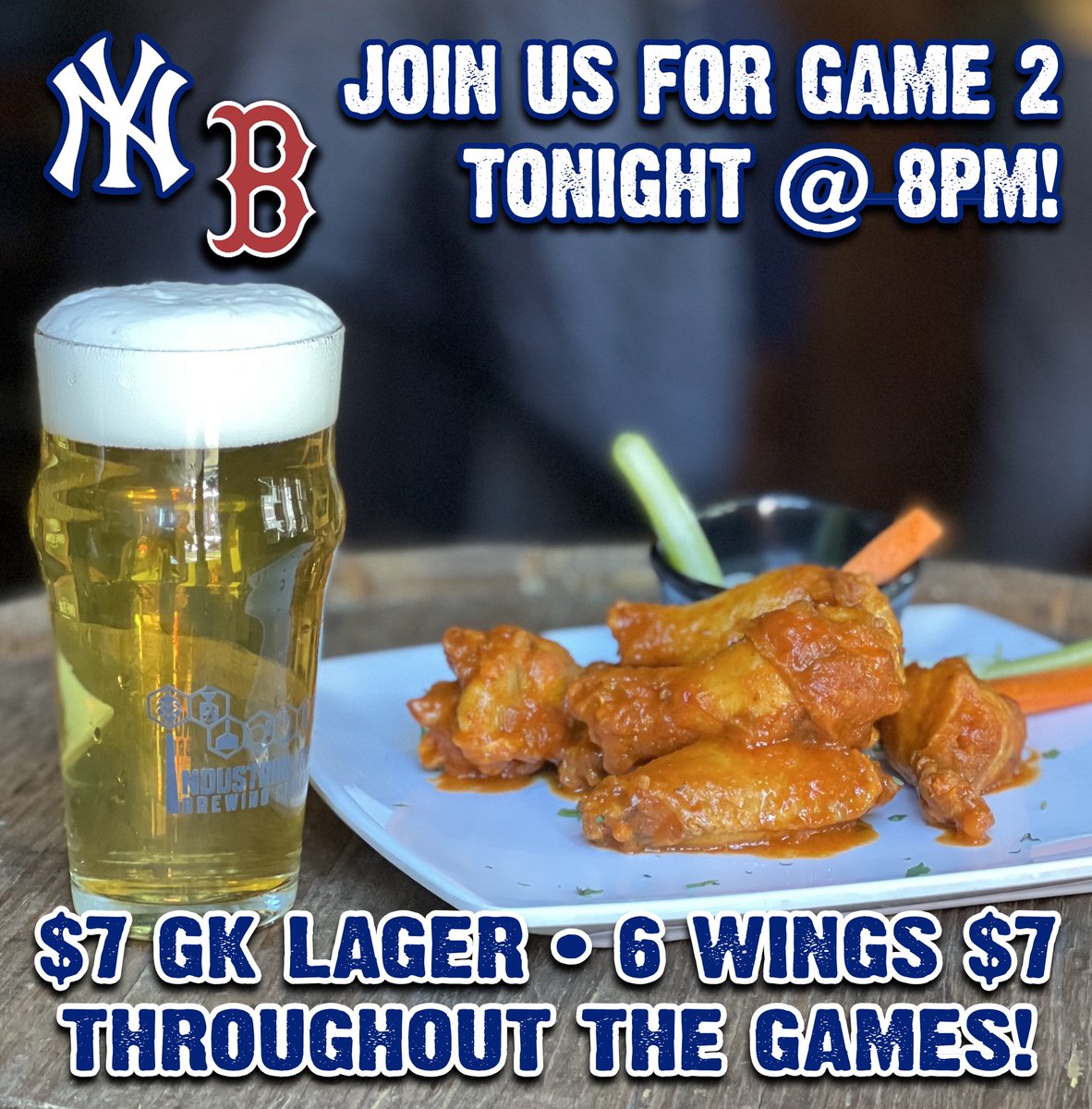 georgekeeleynyc's tweet photo. Come watch the Yankees do it again tonight! Pop in early to find a good seat and enjoy the specials during the game! 🍻⚾️ #georgekeeley #gknyc #beerisgood #shutupanddrink #drinkamongstfriends https://t.co/xPaU4eZDAQ