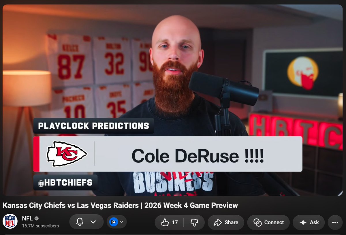 hbtCHIEFS's tweet photo. Pretty surreal and I'm very grateful.

Go Chiefs! https://t.co/zTFOsmnHiN
