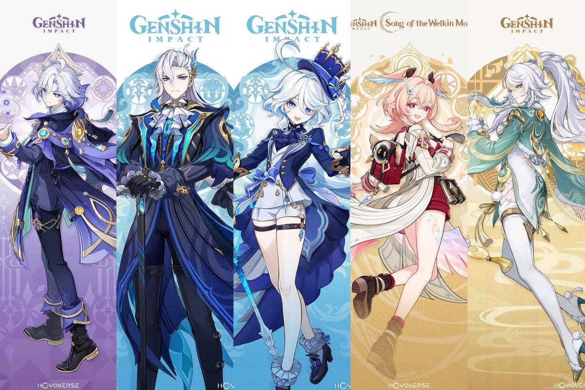 GenshinUniverse's tweet photo. Who would you pull if these were the 7.2 banners?

(Furina or Neuvillette)

#GenshinImpact https://t.co/LqFrb6xIZO