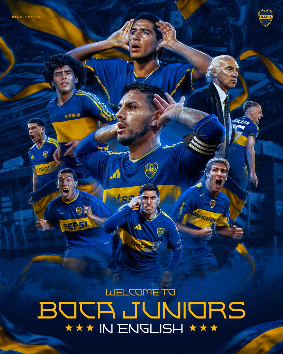 BocaJrsEN_'s tweet photo. The wait is over. @BocaJrsOficial is now speaking your language!
Welcome to the official global home of Boca in English. 💙💛💙 https://t.co/It4IVaHL1c