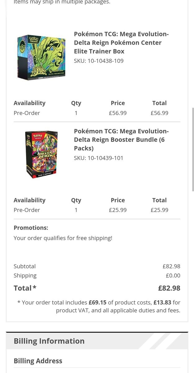 UndercoverSamJ's tweet photo. @pokemondealsuk Success for me thanks as always https://t.co/wBsC4wTJNd
