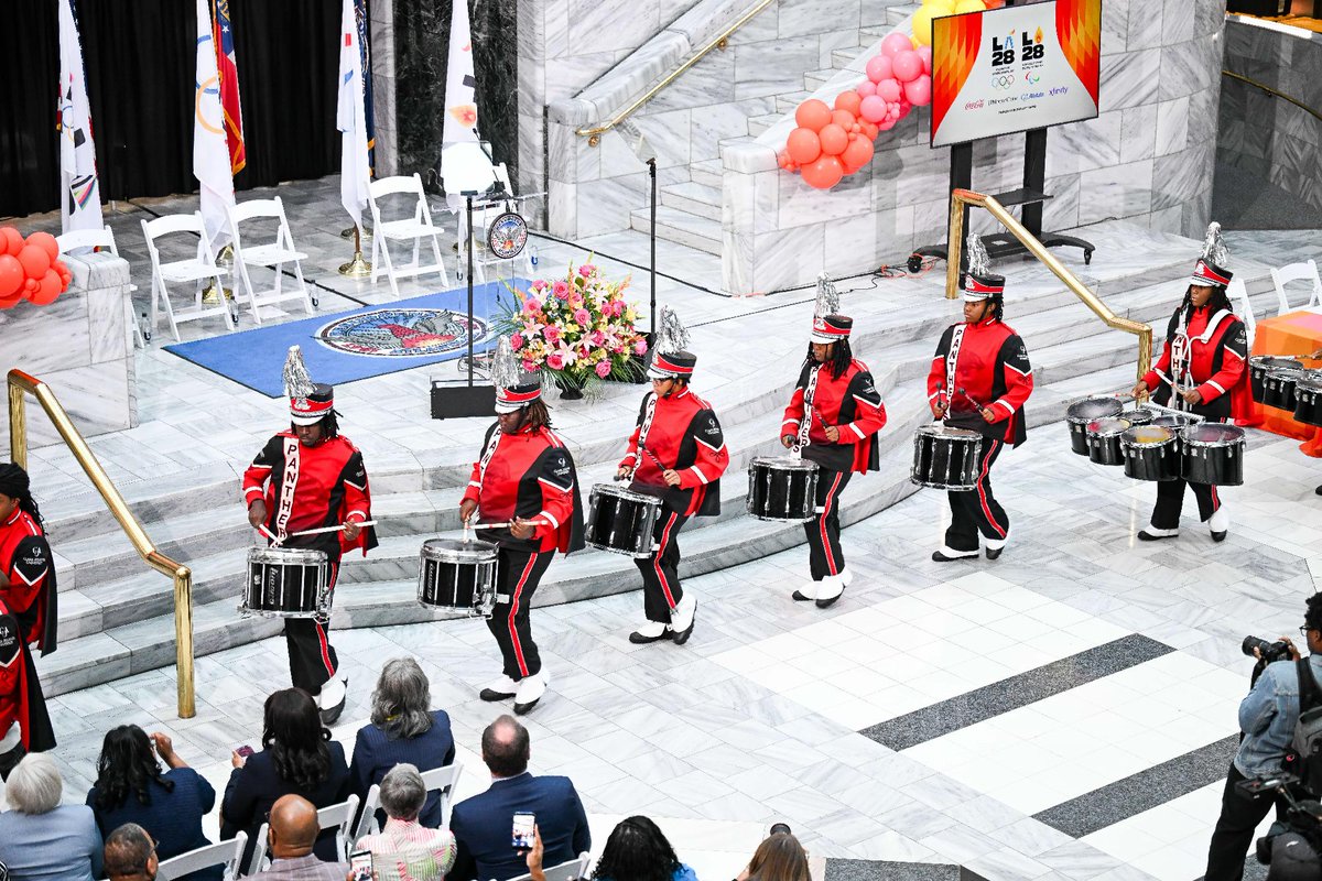 CityofAtlanta's tweet photo. Atlanta’s Olympic story continues.

Nearly 30 years after the 1996 Games, Atlanta will be the first U.S. stop for the Olympic flame arriving from Greece for the LA28 Olympic Torch Relay.

In 1996, we carried the flame. In 2028, we’ll be proud to welcome it back. https://t.co/7I9IYj0BKx