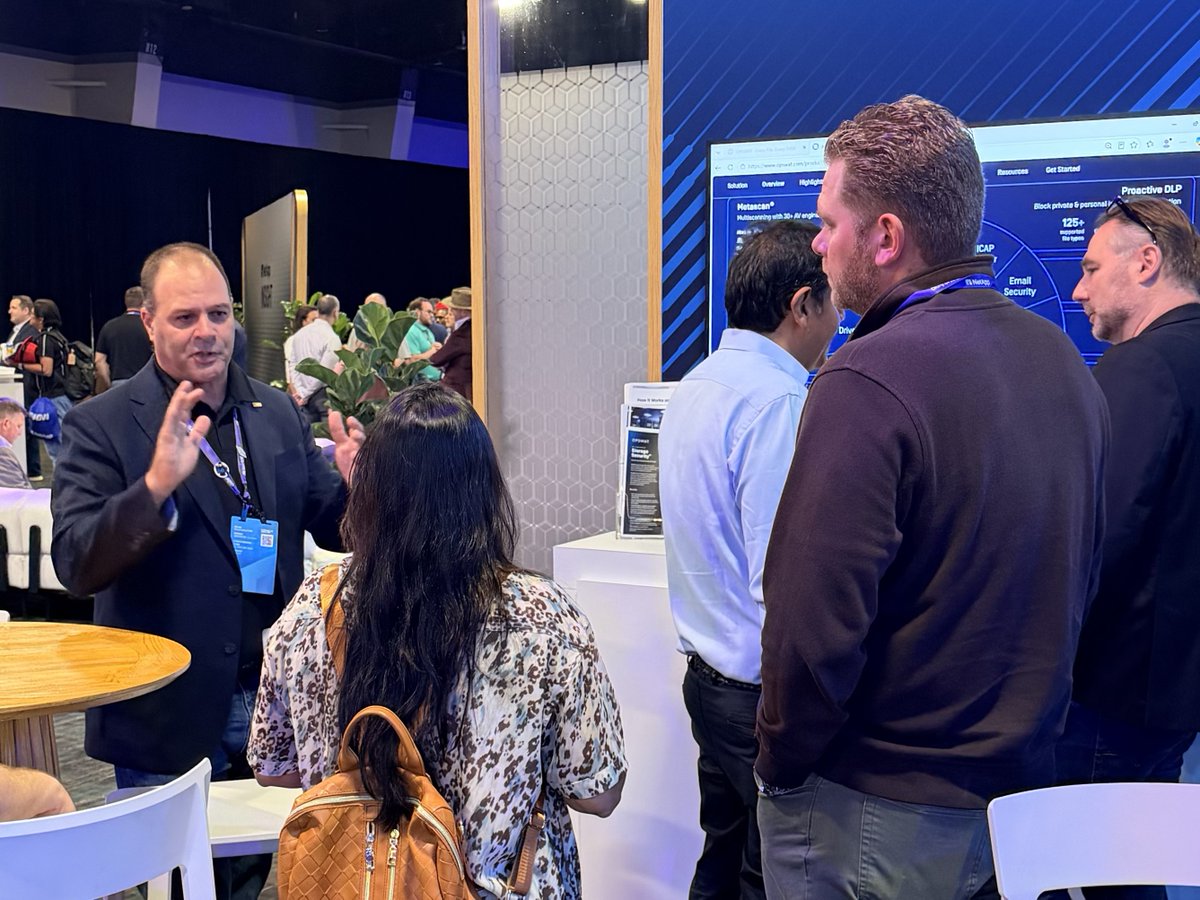 OPSWAT's tweet photo. Storage security has to follow the file, not just protect where it sits.
We're at #NetAppINSIGHT showing how file security extends across @NetApp ONTAP environments, network perimeters, and transfer workflows. Book a meeting: https://t.co/JuAOTAaBRm https://t.co/sCrEEMBbP5