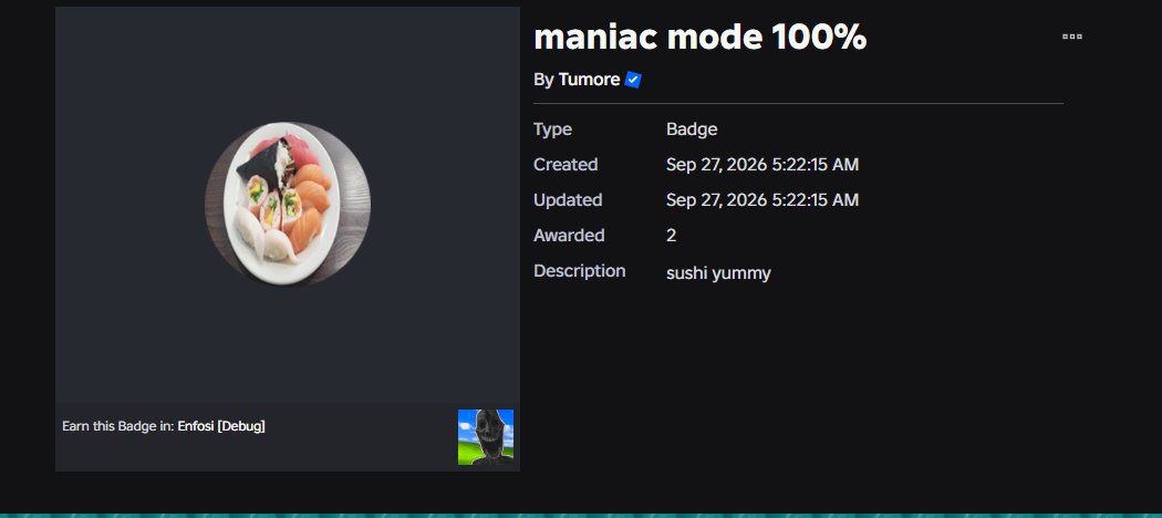 nestsilty's tweet photo. enfosi is getting difficulty badge variants unplug my shit rn https://t.co/ZkqwNeyeui