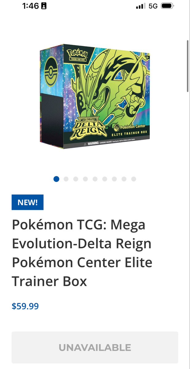 stackthesegains's tweet photo. Immediately jumped in Pokemon center queue the moment it was alerted and still not quick enough lol… 

Some bullshit. https://t.co/0gz5BRUwpJ