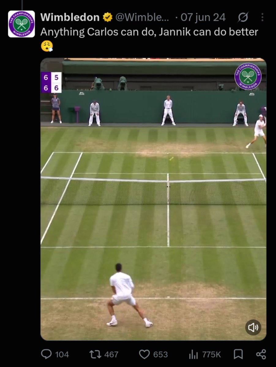 levitoslam's tweet photo. when i'm in a sinnerista competition and my opponents are the roland garros and wimbledon admins https://t.co/GhNB47CKPU