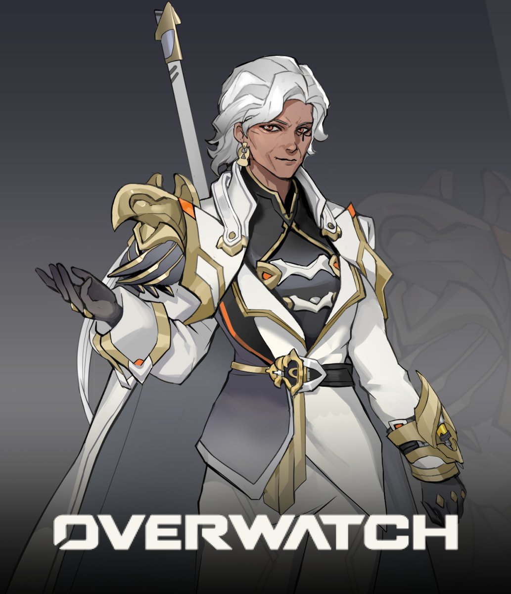 Varku_u's tweet photo. Here's my design for the fan skin contest 🤍
If the Omnic Crisis never happened...I guess ana would still watch over her homeland even after retirement.
#ana #overwatch https://t.co/UFUxjygE2k