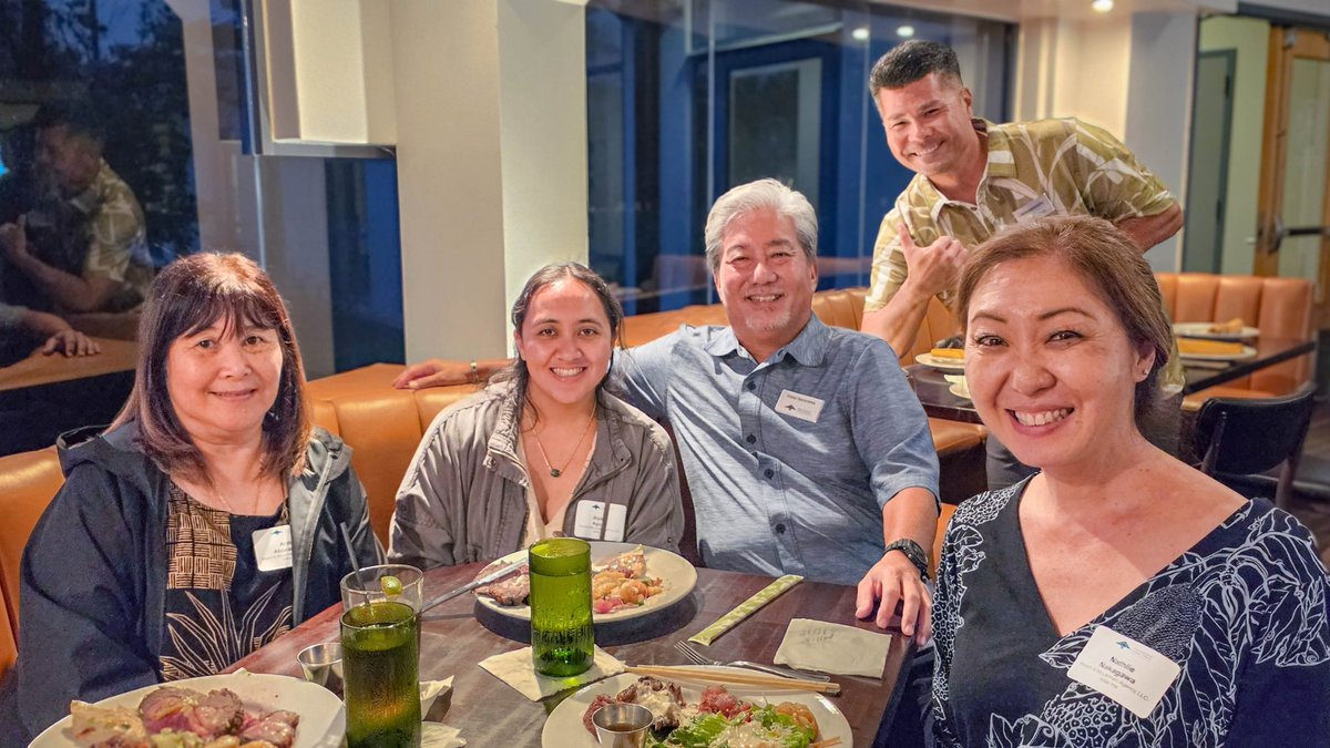 FirstInsHI's tweet photo. Earlier this month, FICOH underwriters, marketing staff, and leaders traveled to Hilo to reconnect with our valued agency partners on the Big Island. Over great food, we talked story, shared laughs, and expressed our mahalo for all they do to serve our shared customers. https://t.co/BBWLuZhJyA
