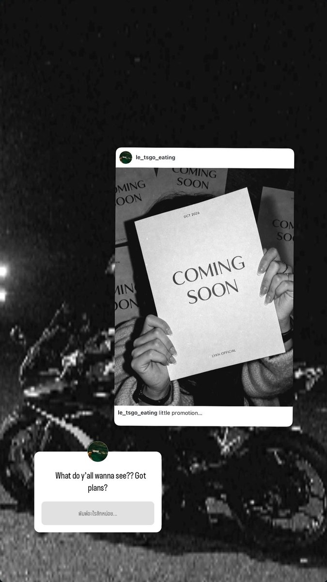 LEGO_LYKN's tweet photo. 𝗜𝗚 𝗦𝘁𝗼𝗿𝗶𝗲𝘀 𝘂𝗽𝗱𝗮𝘁𝗲𝘀 

➷ le_tsgo_eating 

🗓️ 01 | 10 | 26

#LEGO_1st_single

#Lego_Rapeepong
#LYKN https://t.co/GxCvgdiWZi