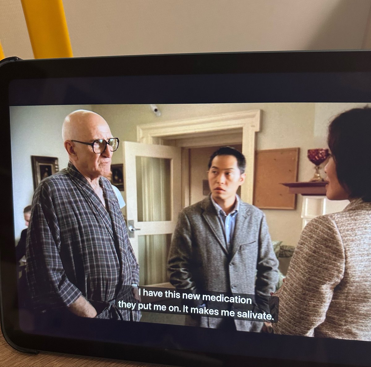 hsmiltn's tweet photo. strict asian obama in the sopranos omg https://t.co/q2uVHDw88x