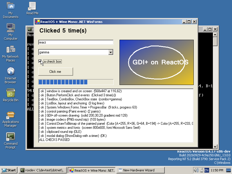 reactos tweet picture