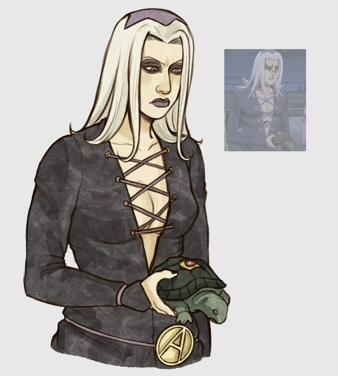 amarynth's tweet photo. she’s mad asf now 
#jjba #abbacchio https://t.co/2aQ6qVkt0k