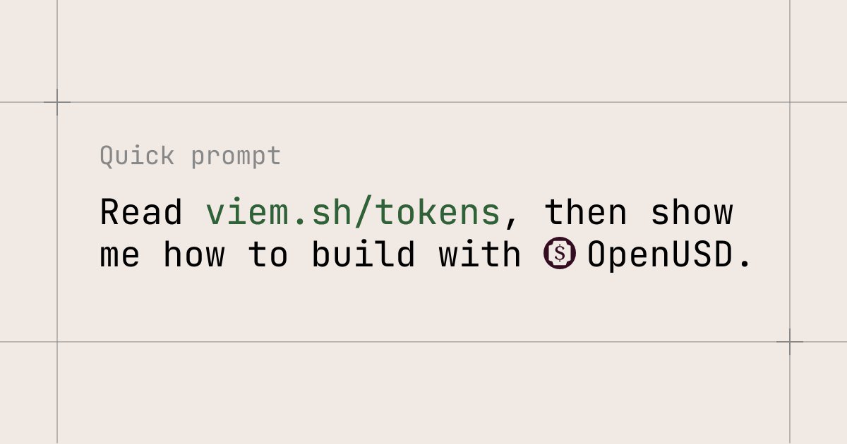 wevm_dev's tweet photo. Check out the guide https://t.co/93jtKiNheD

Or try the quick prompt with your agent https://t.co/kqPjHJ4QRS