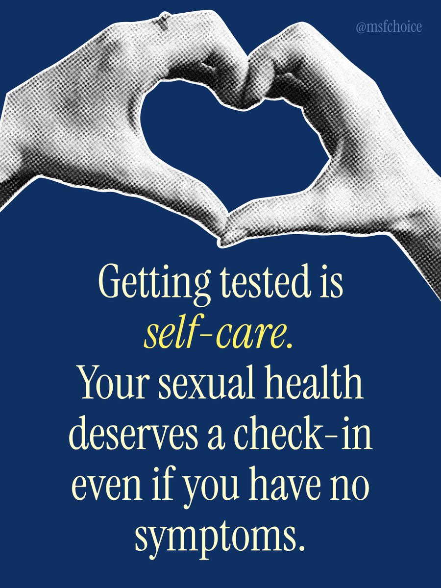 MSFC's tweet photo. Consider this your sexual health check-in. 💛 STIs don’t always come with symptoms, so getting tested is part of taking care of yourself! 

For future healthcare providers, talking about sexual health is an important part of patient care. https://t.co/xw6ZCQY7AR