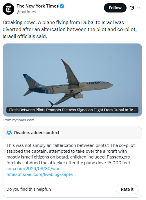 libsoftiktok's tweet photo. NY Times just got hit with a BRUTAL community note. https://t.co/iRSyQg9TO4