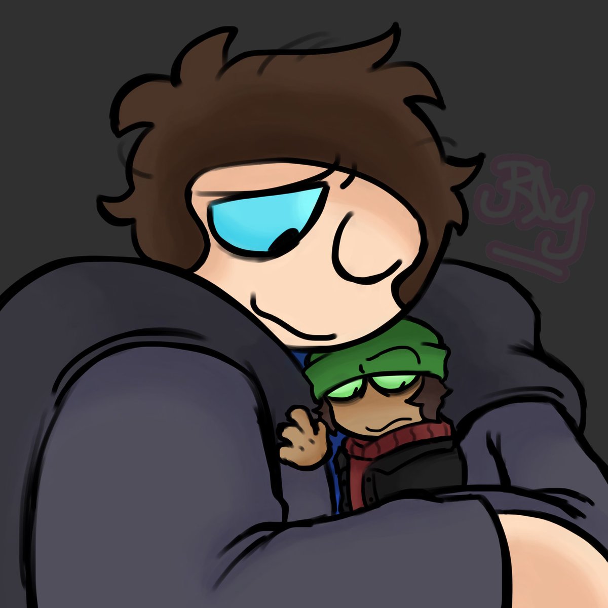 Roy_shenanigans's tweet photo. uhm late to my one year anniversary with my bsf
funny how I drew this without knowing about the anniversary date
#myart #digitalart #kinsonas #dnb https://t.co/kumB9l9OvK
