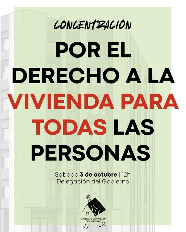 SinviviendaCANT's tweet photo. El Sindicato de Vivienda de Cantabria nos quedamos acampando en la Porticada hasta el sábado, y culminaremos la semana de protestas con una concentración por el derecho a la vivienda para todas.   ¡Nos vemos en las calles, compañeras! 🔥 https://t.co/O0qGTnPAe9