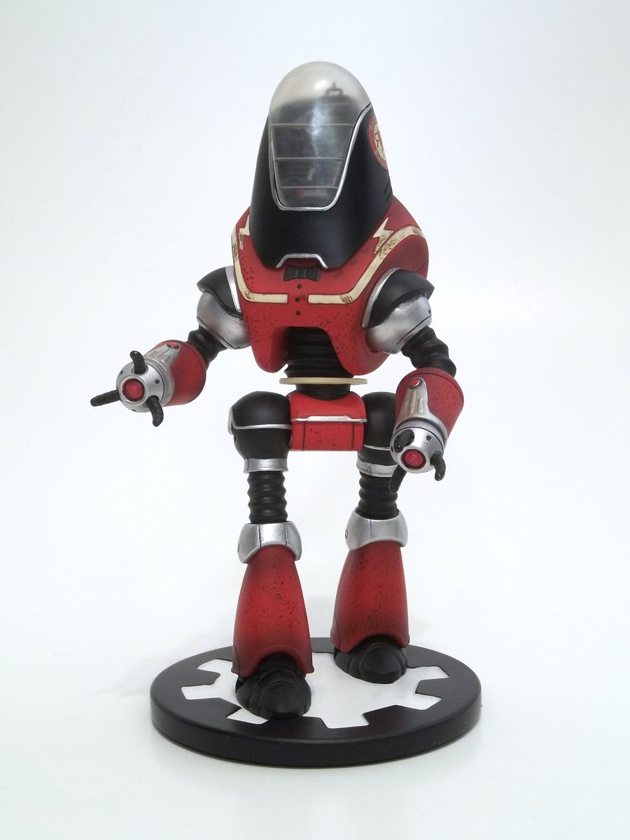 Plastictoyrobot's tweet photo. @FilmsFallout The real ones don't look half as cool, and as much as I want cool robots all over the place I can't say I want high school kids to be replaced with this guy at my local gas station. https://t.co/yjt0Wdblku