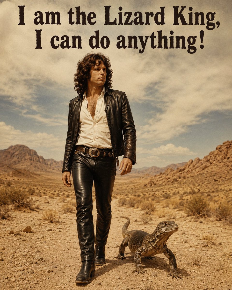 UnderYourTree's tweet photo. @RockNRoLL_85 Jim Morrison https://t.co/qAm8M7Xjxi