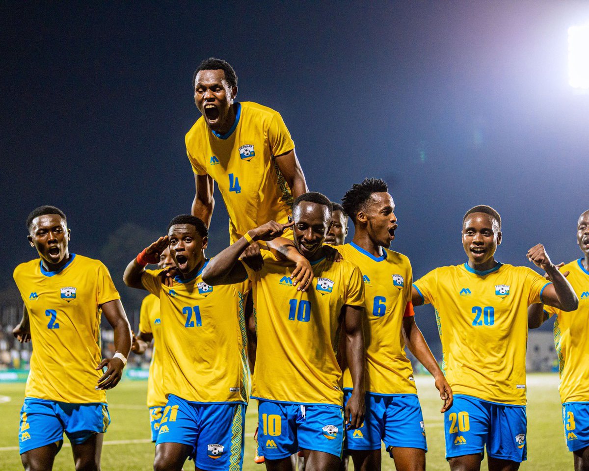 rigogaruth's tweet photo. TotalEnergies CAF U-23 AFCON Qualifiers  | FT 

Rwanda 🇷🇼 3–0 🇸🇩 Sudan

9' ABDUL NIYIGENA ⚽️ 
48’ Honoré Shingiro ⚽️ 
83’ Sindi Paul Jesus ⚽️ 

Congratulations Amavubi 🇷🇼 

Muturaje neza , intsinzi ikomeza kuba umuco. https://t.co/sQaCjpuAbr